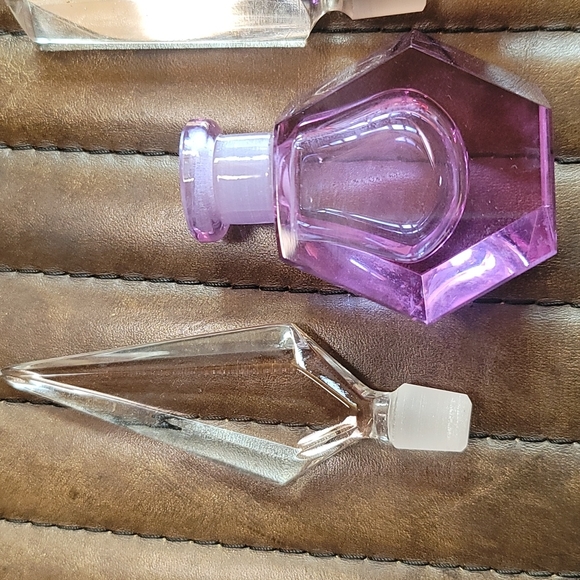 2 vintage Bleikristall perfume bottles - Picture 2 of 5